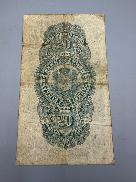 Suomi, Seteli, 20markkaa 1898