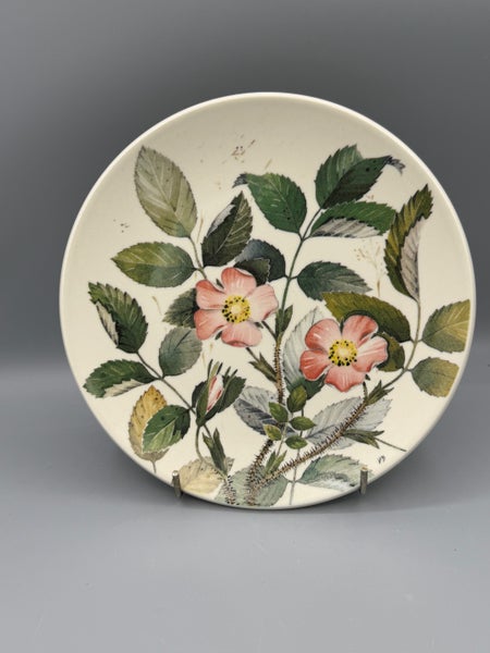 Arabia, Kirsti Brandt, Pohjois-Karjalan maakuntakukka, Karjalanruusu, Sein&auml;lautanen