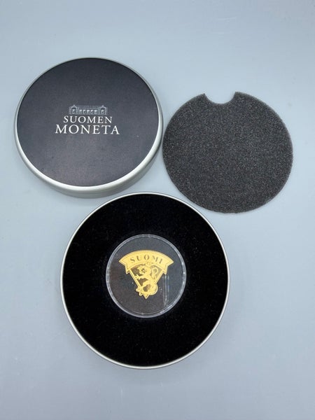 Moneta, Suomen Leijonat 75 vuotta, kultaraha.