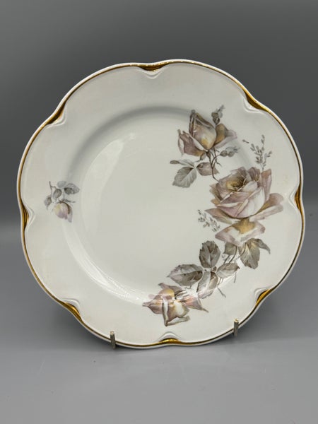 Arabia, Diamant, Ruusu, lautanen 21cm, 5kpl.