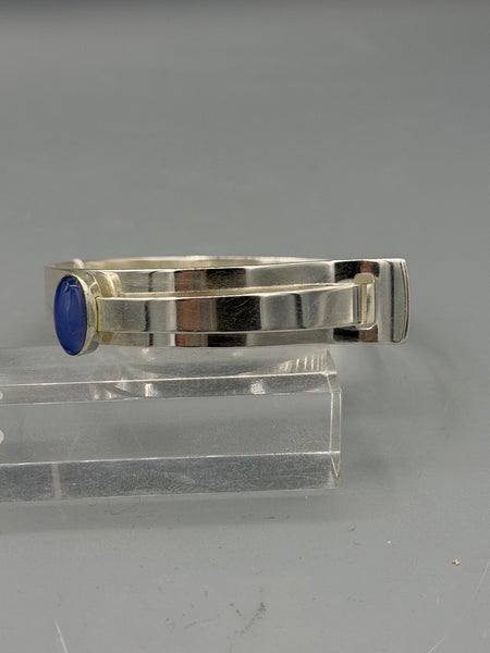 Elis Kauppi, upea rannekoru, hopeaa, kivi, vuodelta 1958